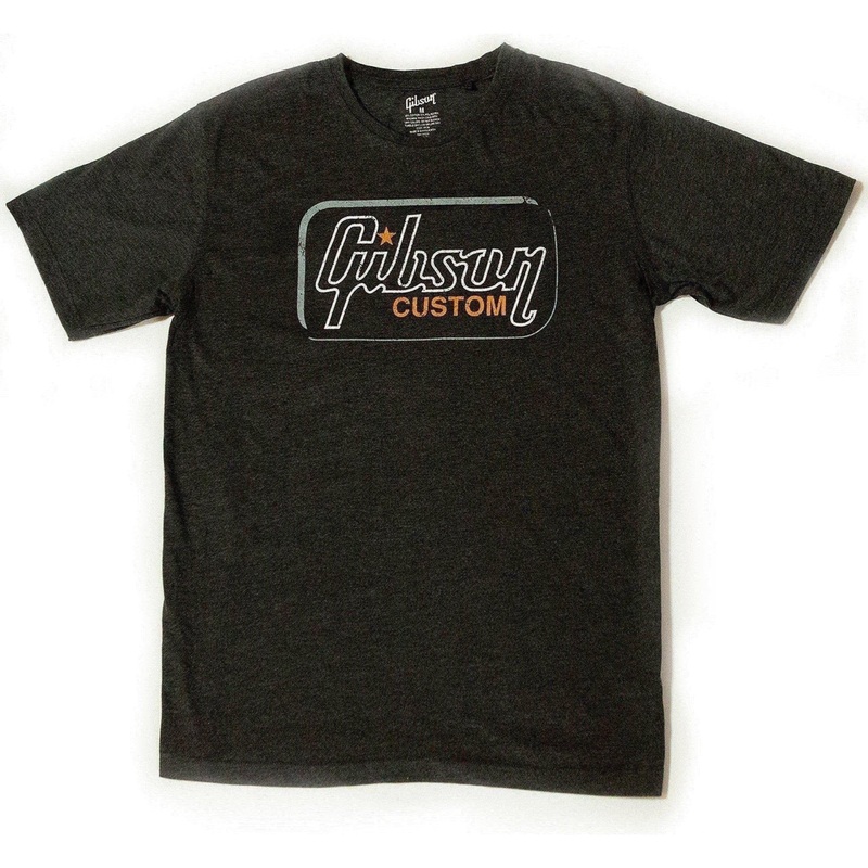 Gibson Guitars Custom Heathered Gray T-Shirt