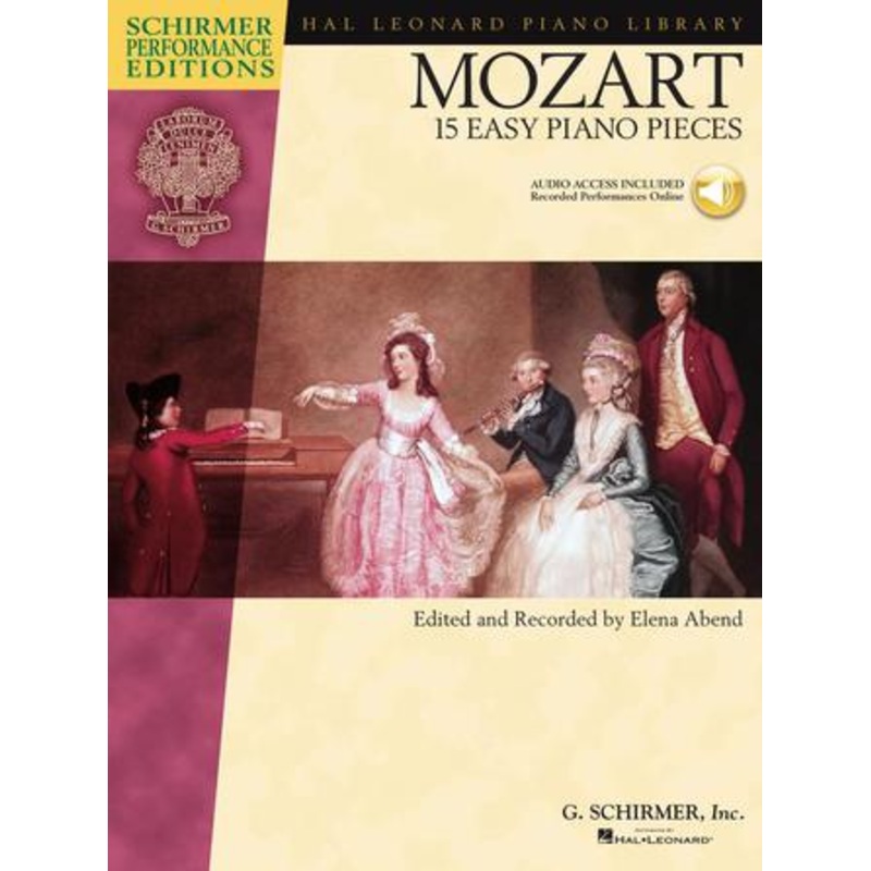 Mozart 15 Easy Piano Pieces