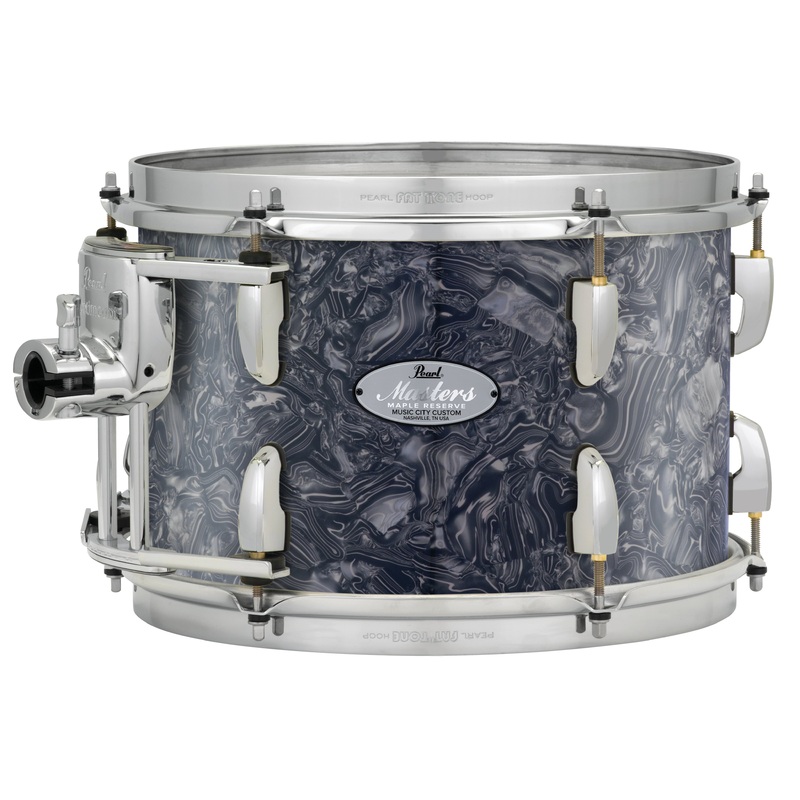 Pearl Music City Custom 20"x14" Masters Maple Reserve Series Gong Bass Drum PEWTER ABALONE MRV2014G/C417