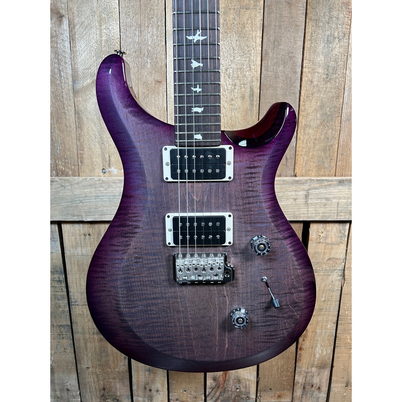 PRS Paul Reed Smith S2 Custom 24 Electric Guitar Faded Gray Black Purple Burst