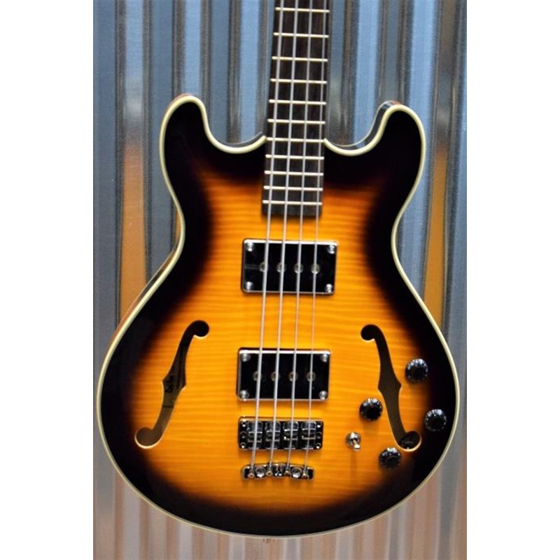 Warwick Rockbass Star Bass 4 String Semi Hollow Vintage Sunburst & Gig Bag #916