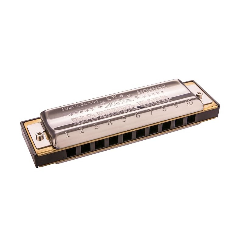 Hohner MS Series Big River Harp- Key of F