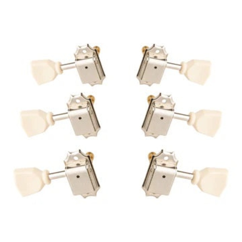 Paul Reed Smith Vintage Style Tulip Locking Tuners Short Phase 3 Shaft-Nickel