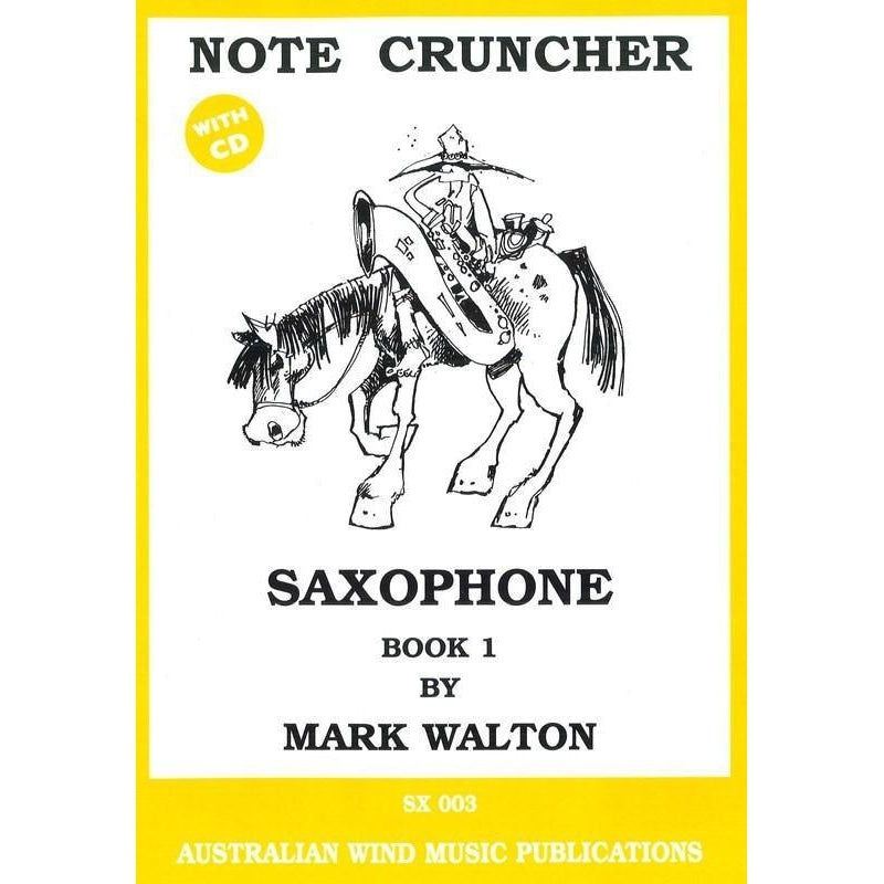 Note Cruncher For Saxophone Book 1