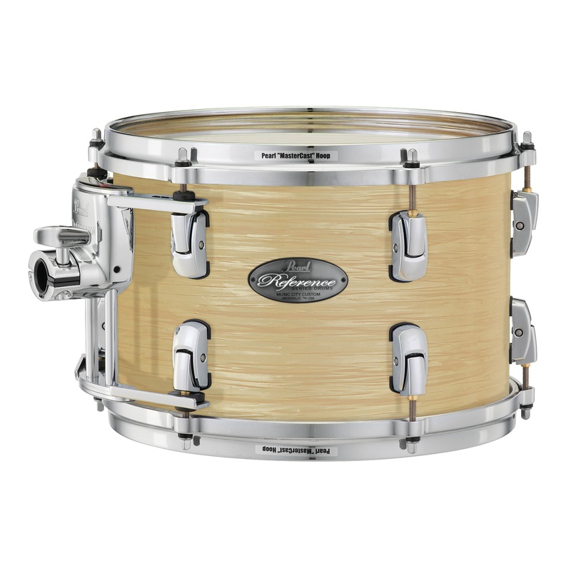 Pearl Music City Custom 22"x18" Reference Series Bass Drum w/BB3 Mount PLATINUM GOLD OYSTER RF2218BB/C453
