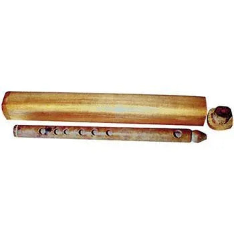 Stone flute with case in high G