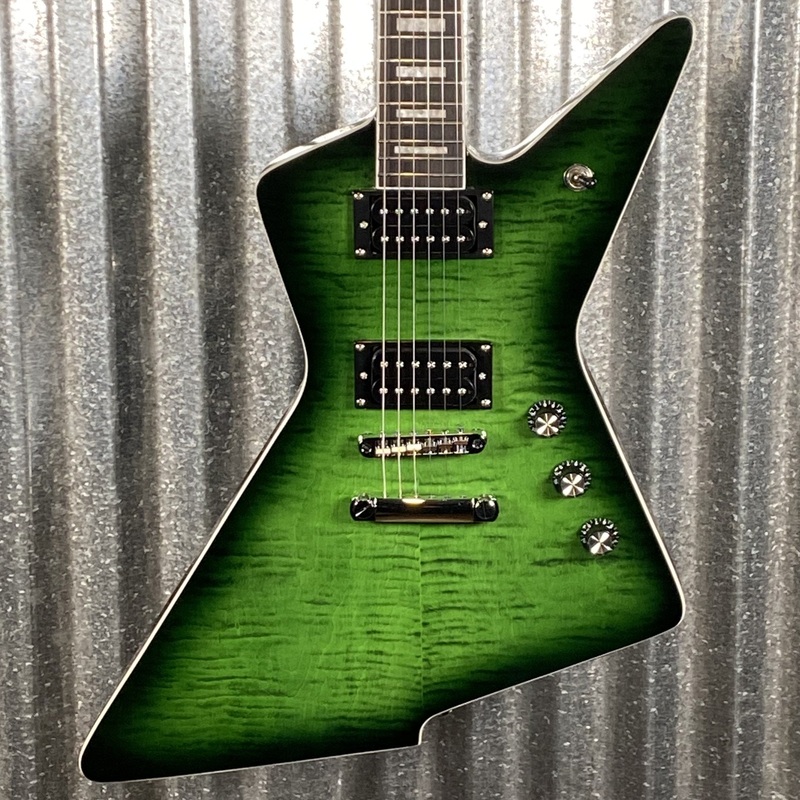 Westcreek Guitars Revenge Explorer Style Transparent Green #0171 Used