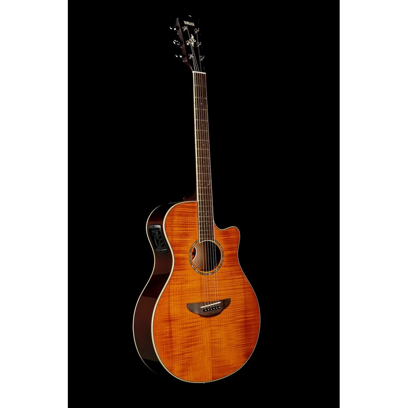 Yamaha APX 600 'Flamed Maple Amber' Acoustic Electric Guitar