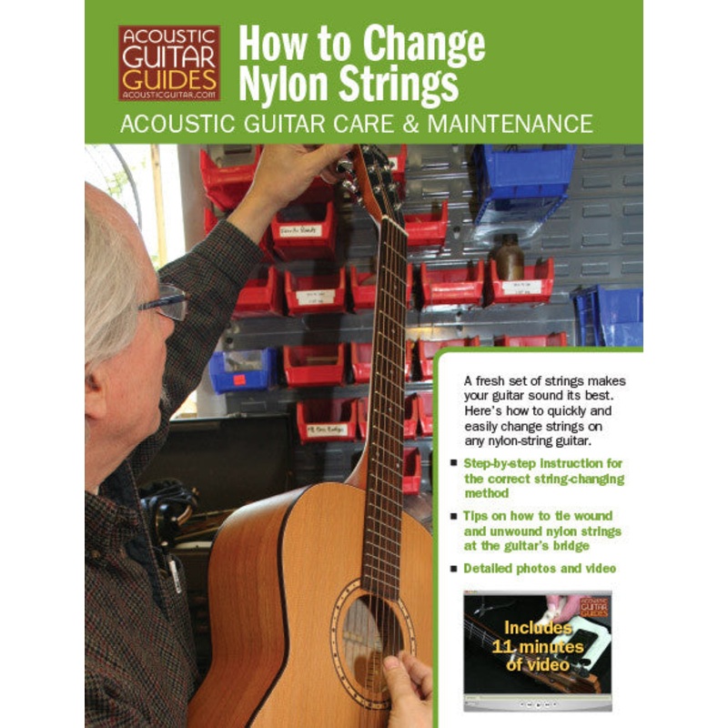 Acoustic Guitar Care & Maintenance: How to Change Nylon Strings