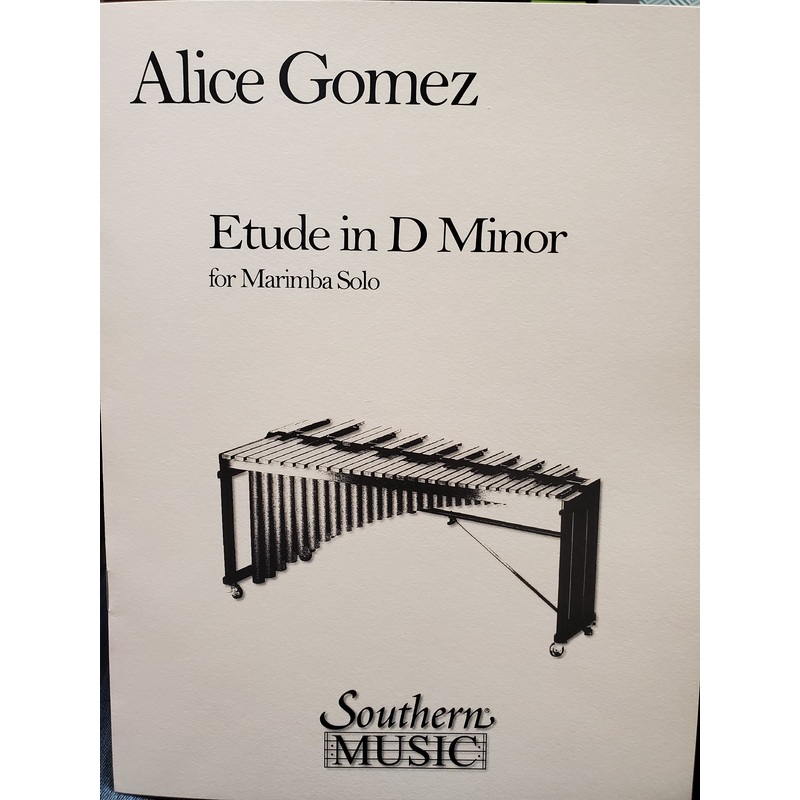 Etude in D Minor for Marimba Solo - Gomez
