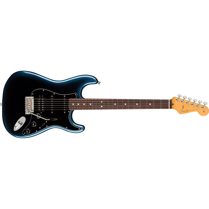 Fender American Professional II Stratocaster Electric Guitar RW with Hardshell Case-Dark Night