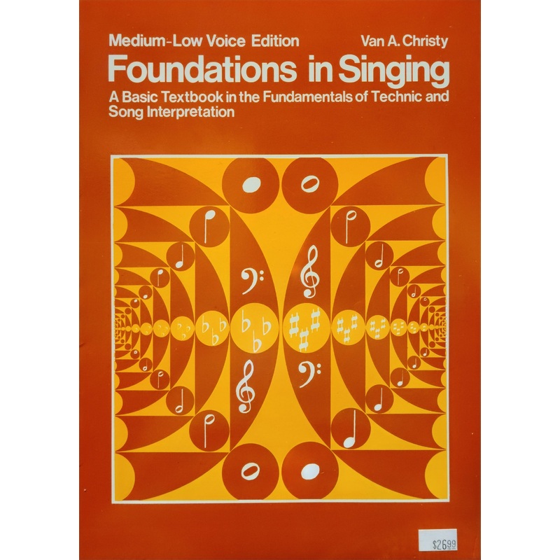 Foundations in Singing - Vocal - Christy