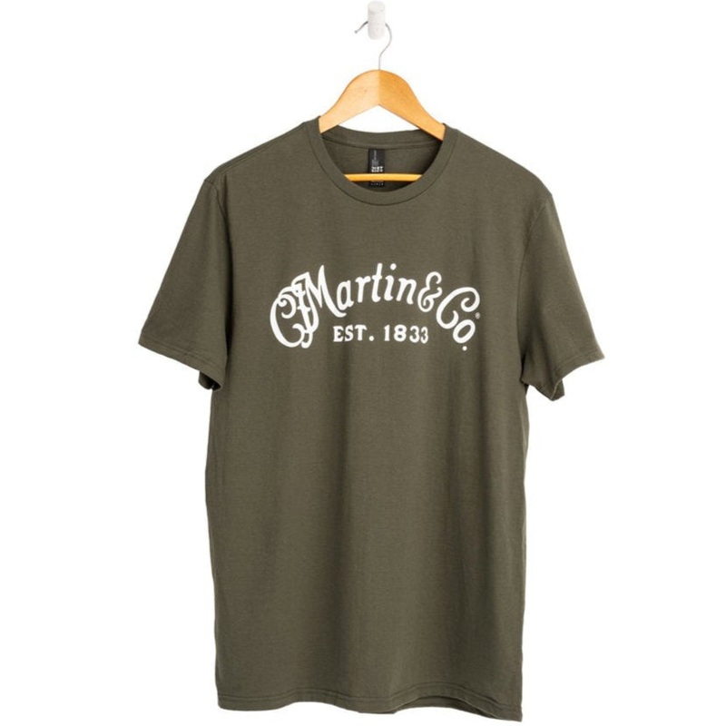 Martin CFM Logo T-Shirt - Olive Green