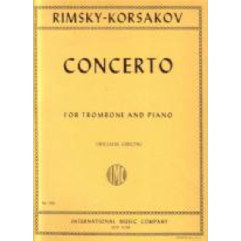 Concerto for Trombone and Piano - Rimsky-Korsakov/Gibson