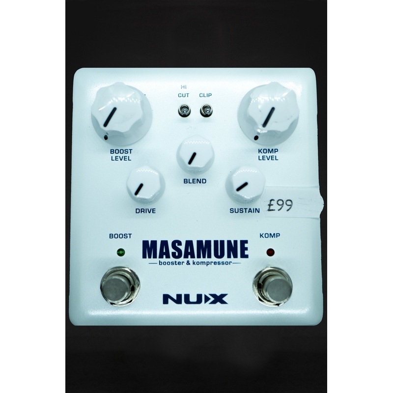 NU-X Masamune Booster & Kompressor Pedal