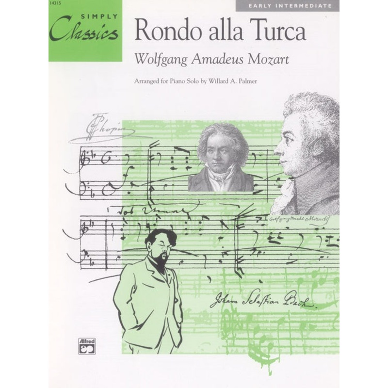 Rondo Alla Turca - Piano - Mozart/Palmer