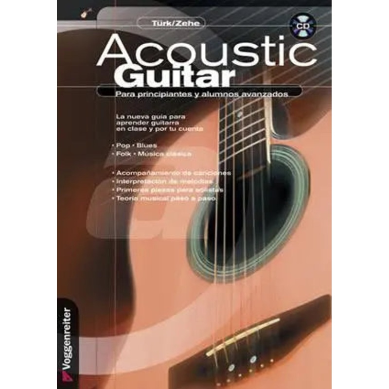 Acoustic Guitar, Spanish Edt., Book/CD Set