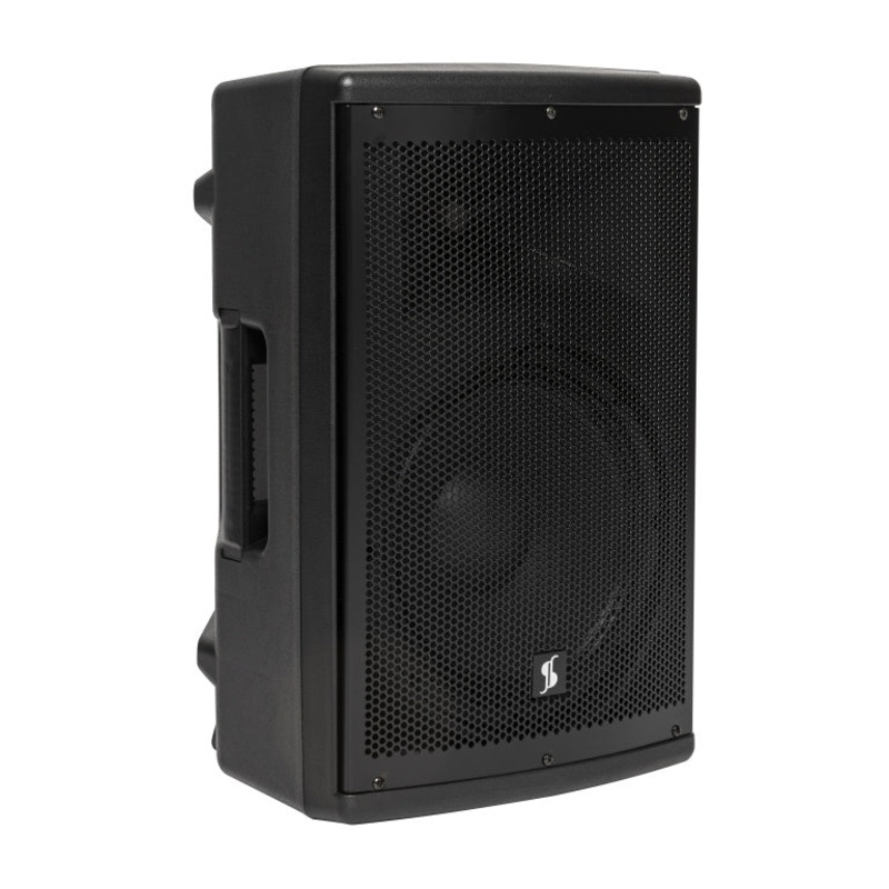 STAGG 12" 2-way active speaker, class AB, Bluetooth TWS Stereo pairing, 150 watts rated power