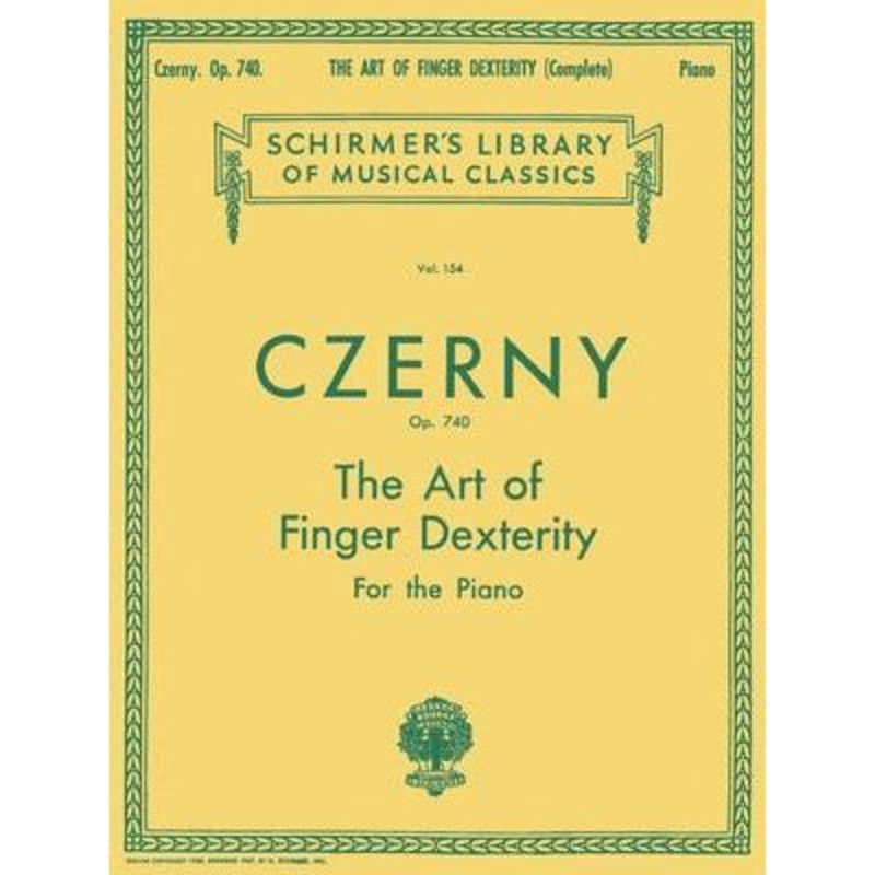 Czerny - The Art of Finger Dexterity, Op. 740 (Complete)