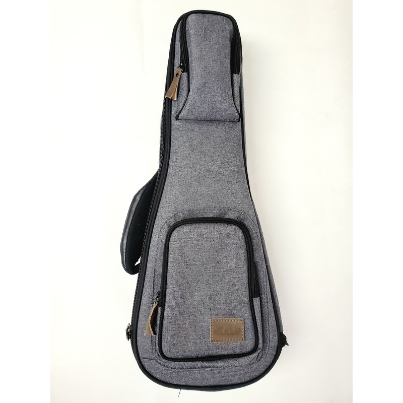 Kala Goat Rock Gray Sonoma Coast Ukulele Bag - Soprano - DC-S-CL