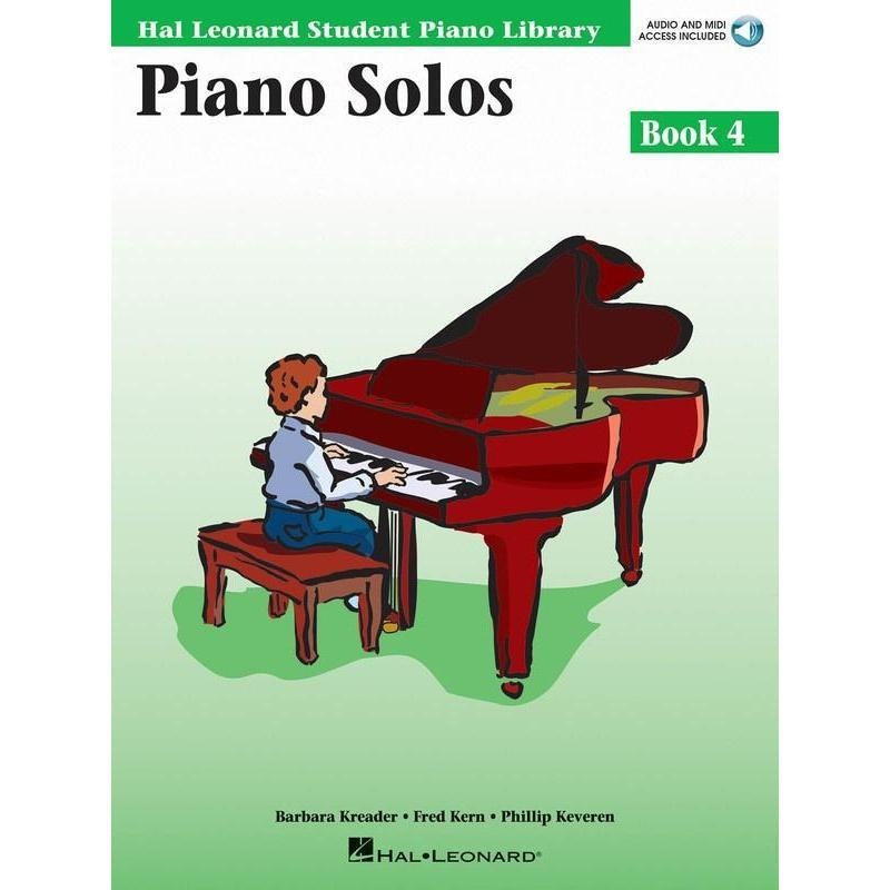 Piano Solos - Book 4 Book with Online Audio