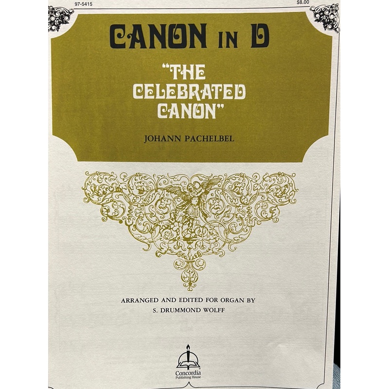 Canon in D - Organ - J. Pachelbel