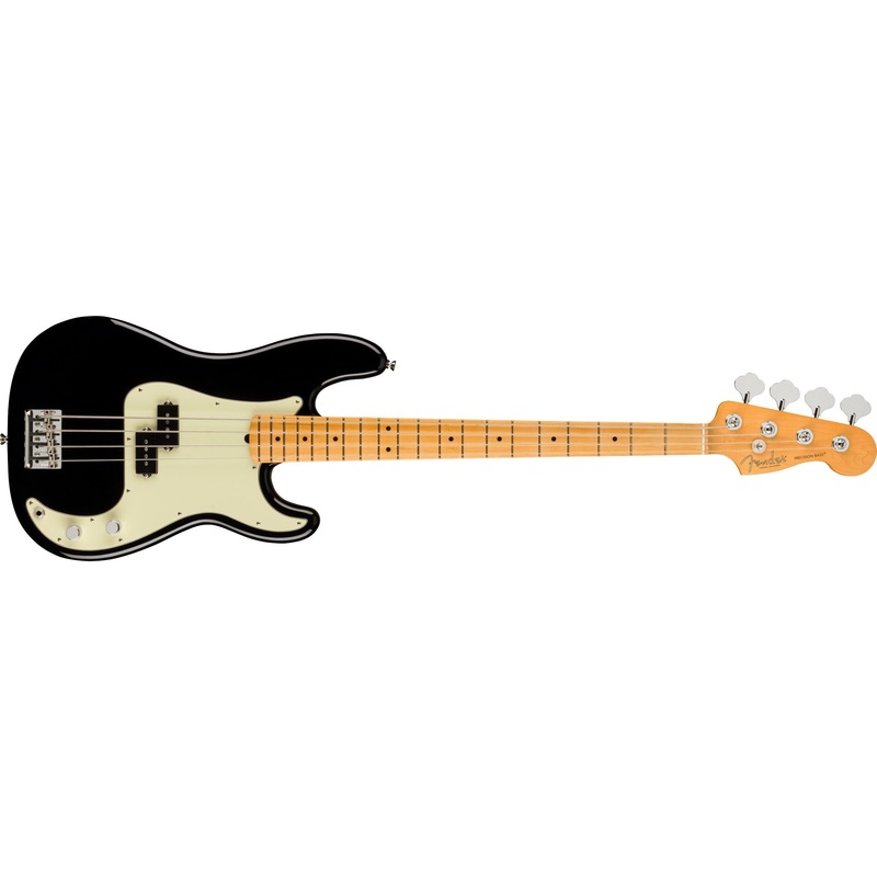 Fender American Professional II Precision Bass MN with Deluxe Case-Black