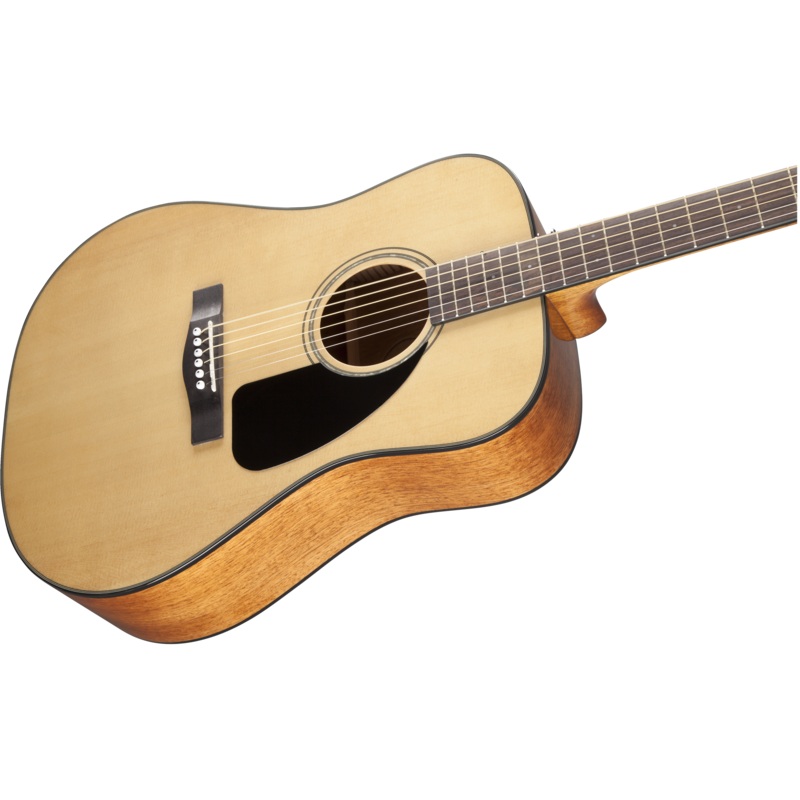Fender CD-60 Dreadnought Acoustic w/Case, Walnut Fingerboard- Natural