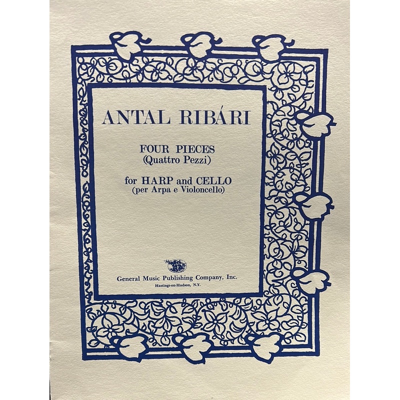 Four Pieces - Harp & Cello - A. Ribari