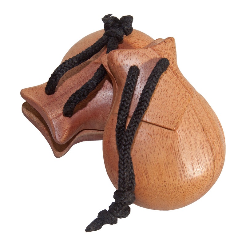 Red Cedar Castanets, 2.63 inch, Pair