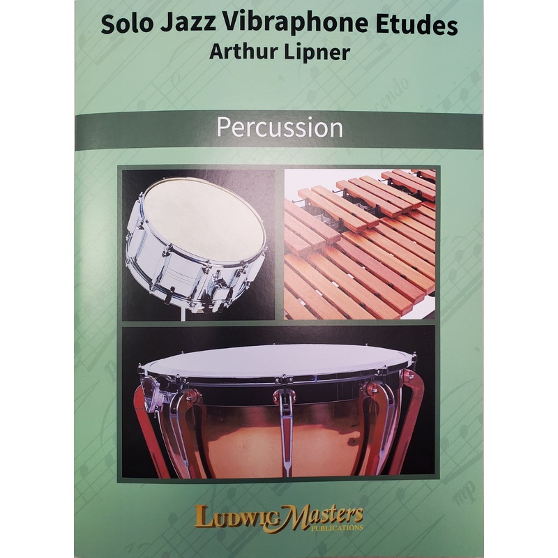 Solo Jazz Vibraphone Etudes - Lipner