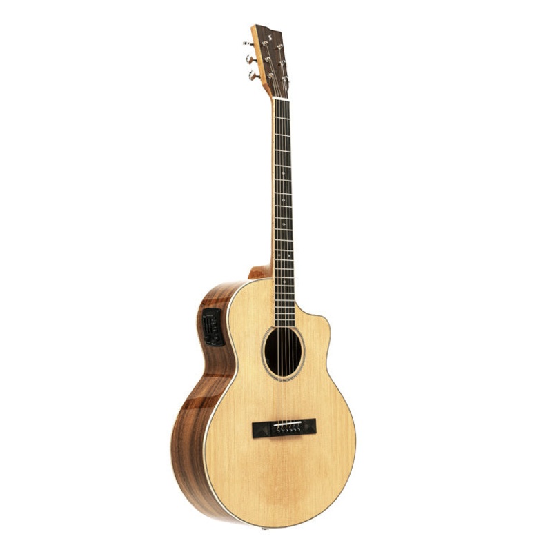 STAGG Orchestra cutaway acoustic-electric guitar with spruce top, 45 series