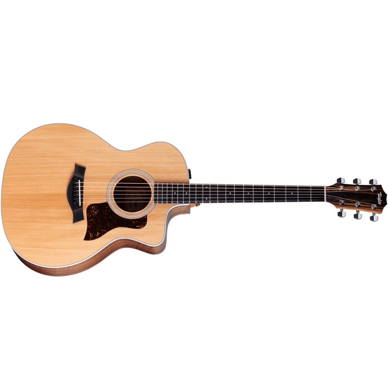 Taylor 214CE 200 Series Grand Auditorium Acoustic/Electric Guitar with ES2 Pickup & Hard Bag