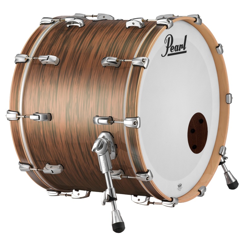 Pearl Music City Custom 22"x18" Reference Series Bass Drum w/o BB3 Mount BRONZE OYSTER RF2218BX/C415