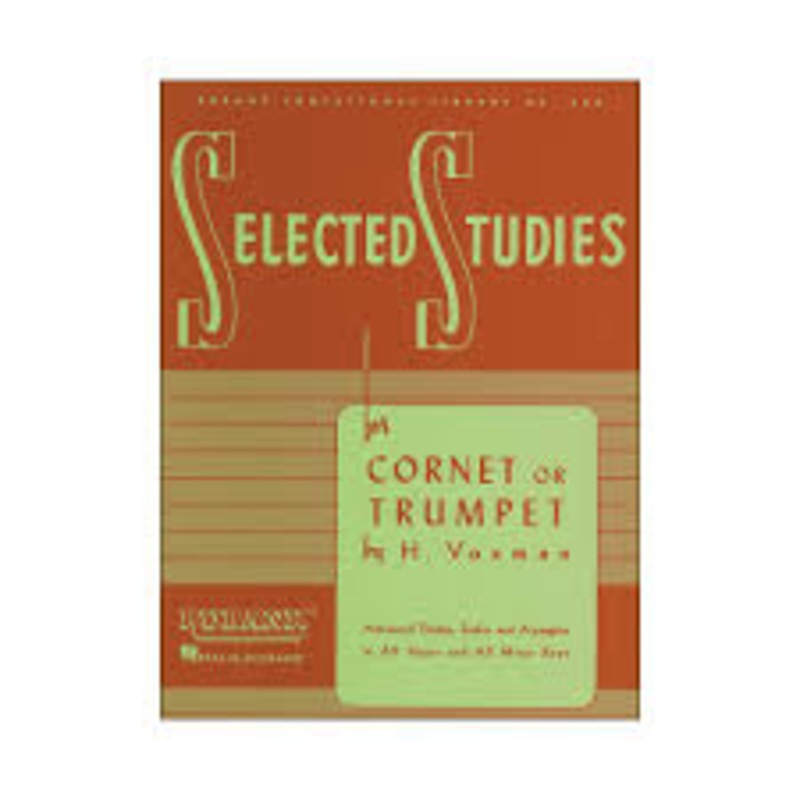 Rubank Educational Library No. 108 - Selected Studies for Cornet or Trumpet - Voxman