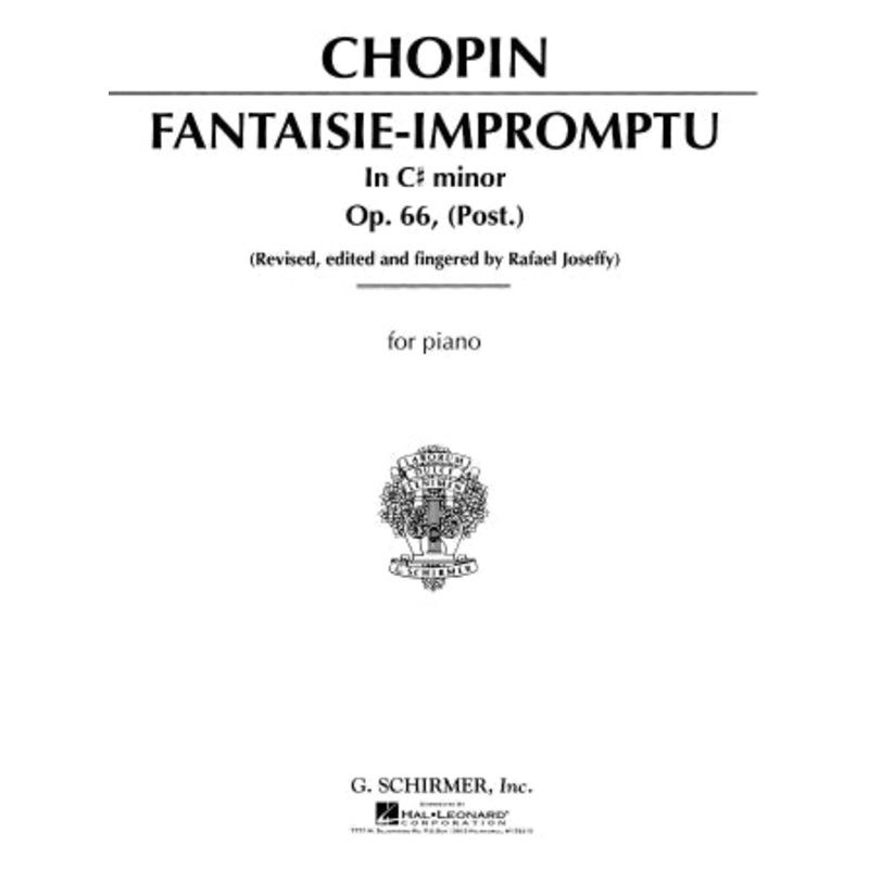 Fantaisie Impromptu, Op. 66 in C# Minor - Chopin/Joseffy