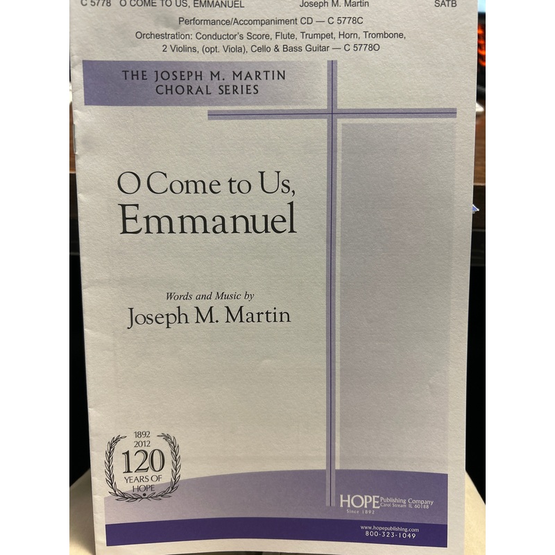 O Come to Us Emmanuel - Vocal - Martin