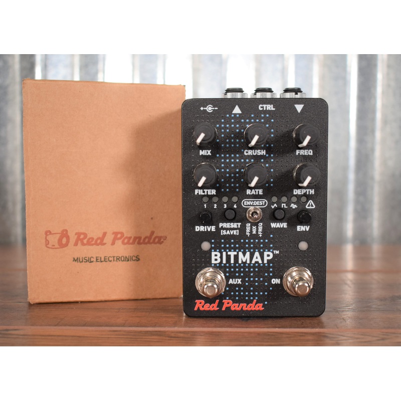 Red Panda Bitmap 2 Stereo Bitcrusher Lofi Distortion Guitar Effect Pedal