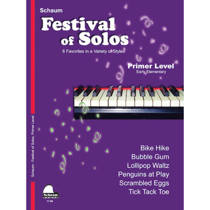 Schaum's Festival of Solos - Piano