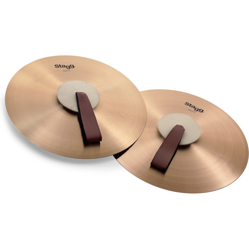STAGG 16" Marching/Concert cymbals - Pair