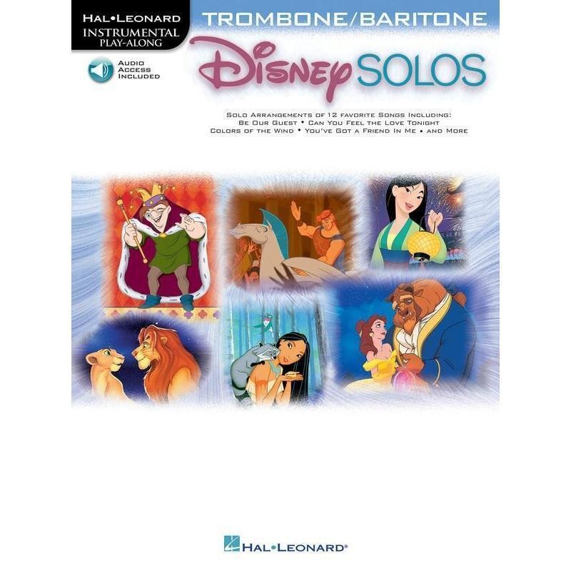 Disney Solos for Trombone/Baritone Playalong