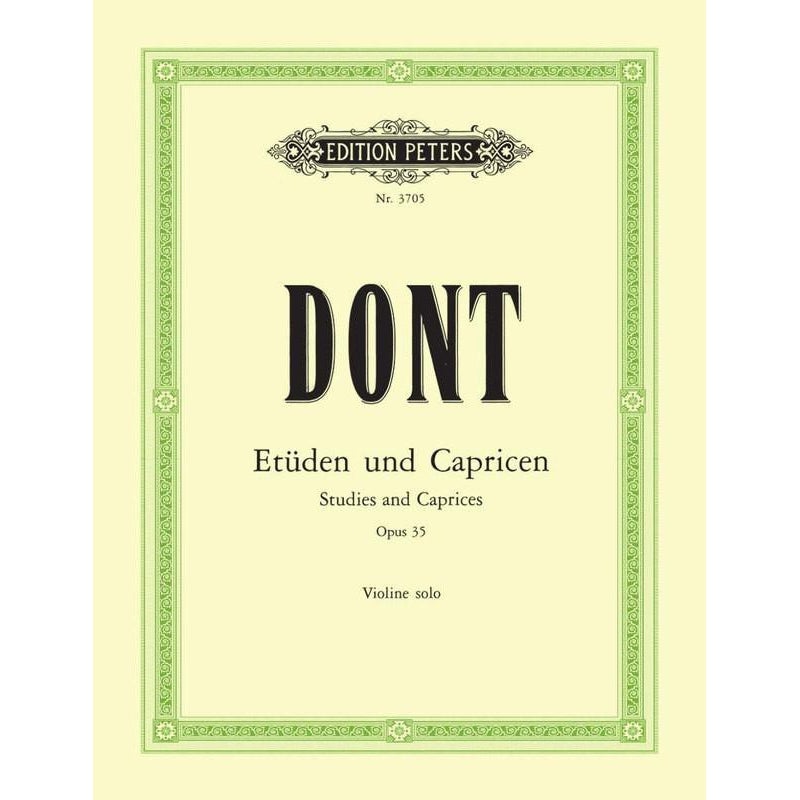 Dont - Etudes and Caprices Op. 35