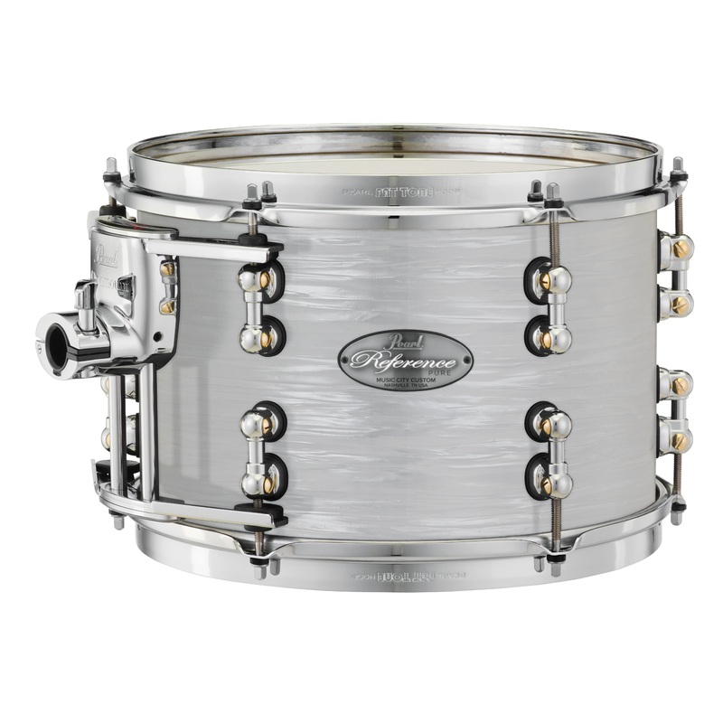 Pearl Music City Custom Reference Pure 24"x18" Bass Drum w/o BB3 Mount PEARL WHITE OYSTER RFP2418BX/C452