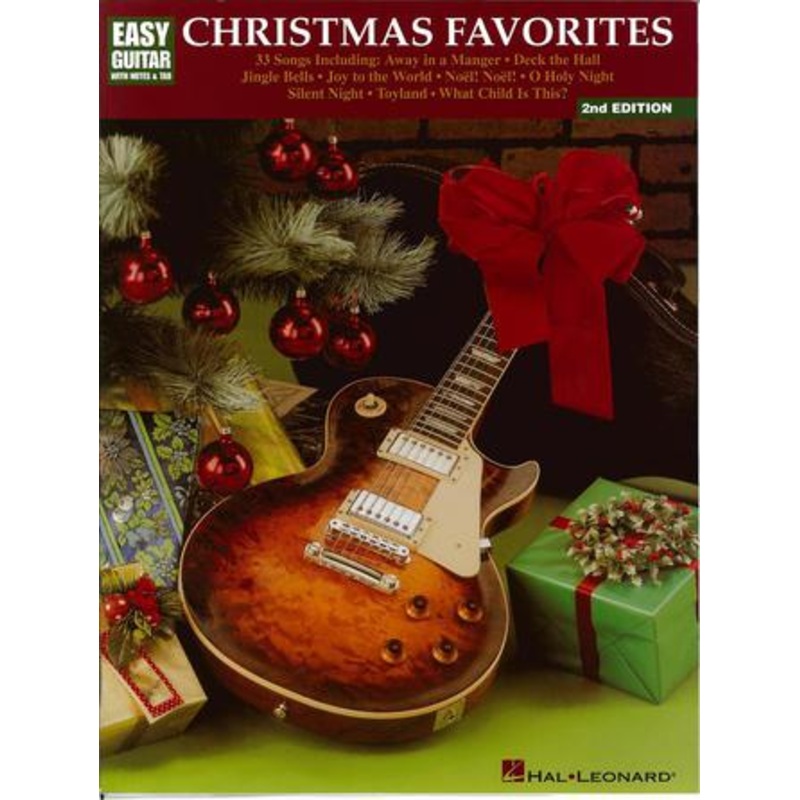 Christmas Favorites 2nd Edition Easy Guitar with Notes & Tab