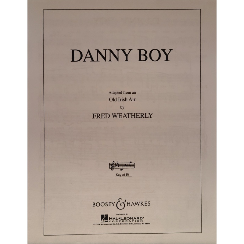 Danny Boy, Medium High Voice - Weatherly