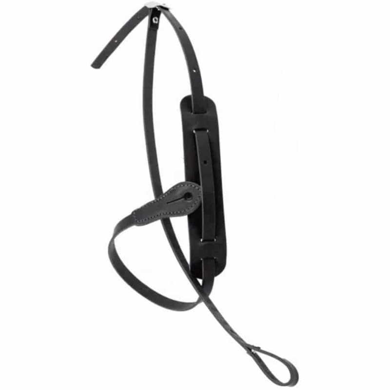 Leathergraft Mandolin / Ukulele Strap - Black