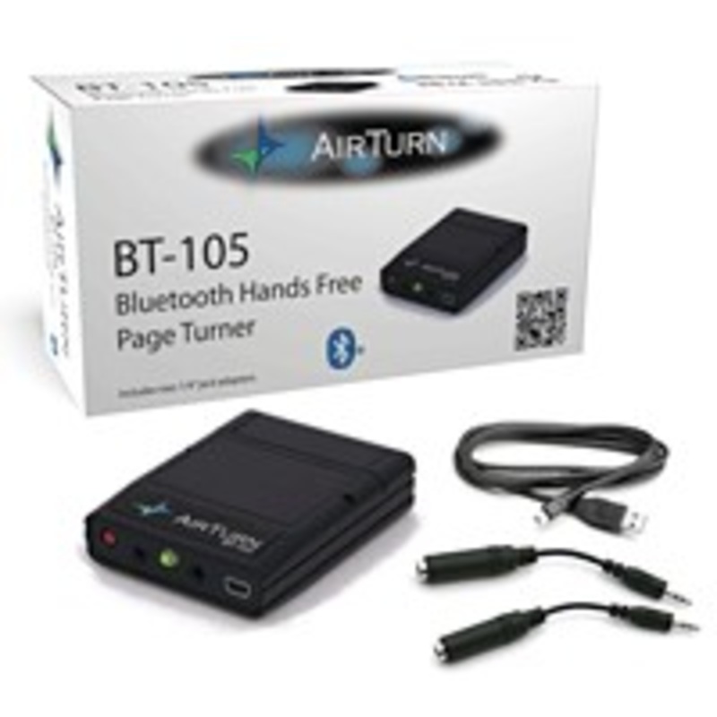 Airturn BT-105 Bluetooth Hands Free Page Turner