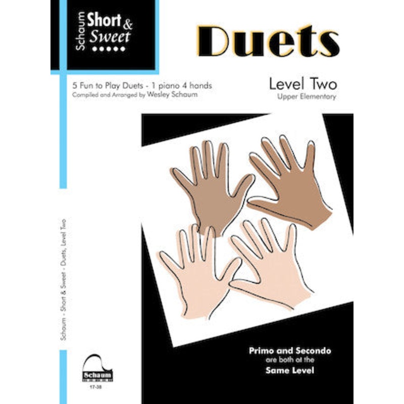 Short & Sweet: Duets - Piano - Schaum