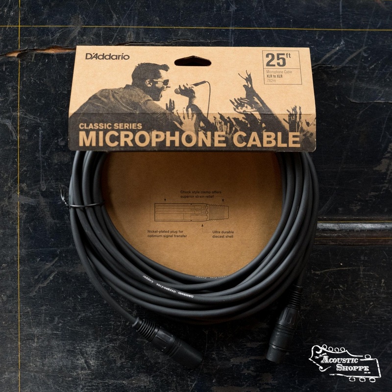 D'Addario Classic Series XLR Microphone Cable