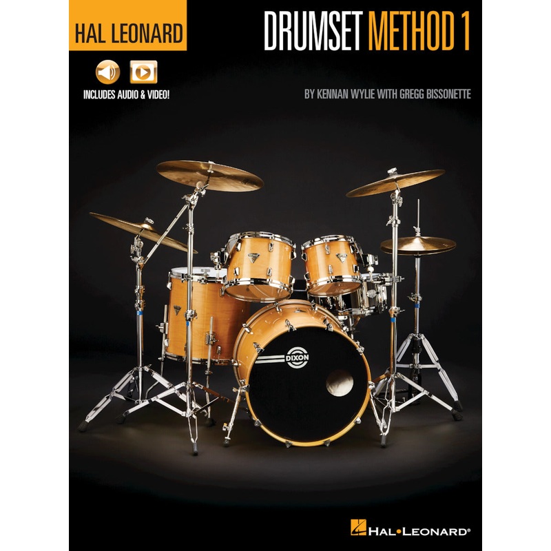 Hal Leonard Drumset Method Book 1 - Wylie / Bissonette